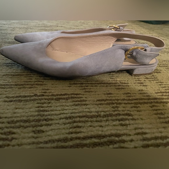 Gorgeous suede slingback flats - Picture 4 of 8